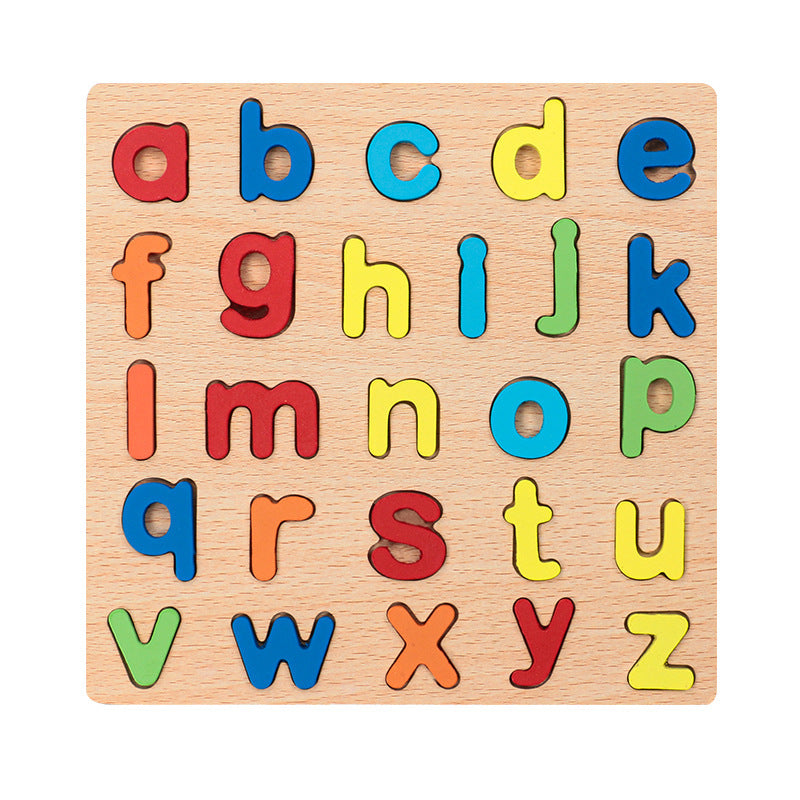 Wooden Educational Puzzle Board for Kids