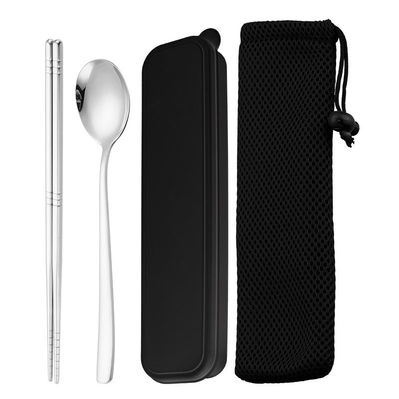 Portable Stainless Steel Tableware Set