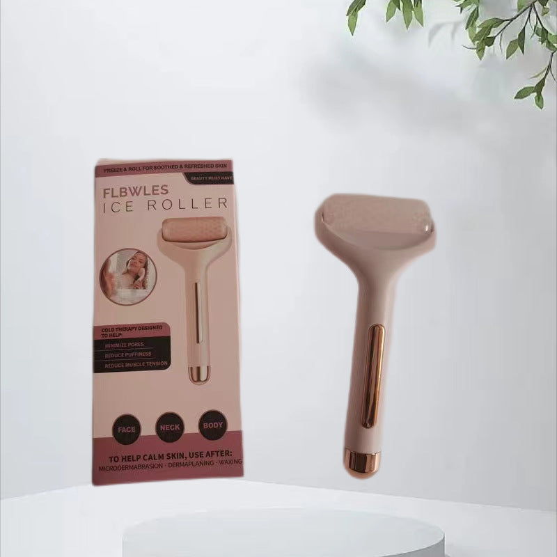 Facial Ice Roller & Gua Sha Set for Skincare