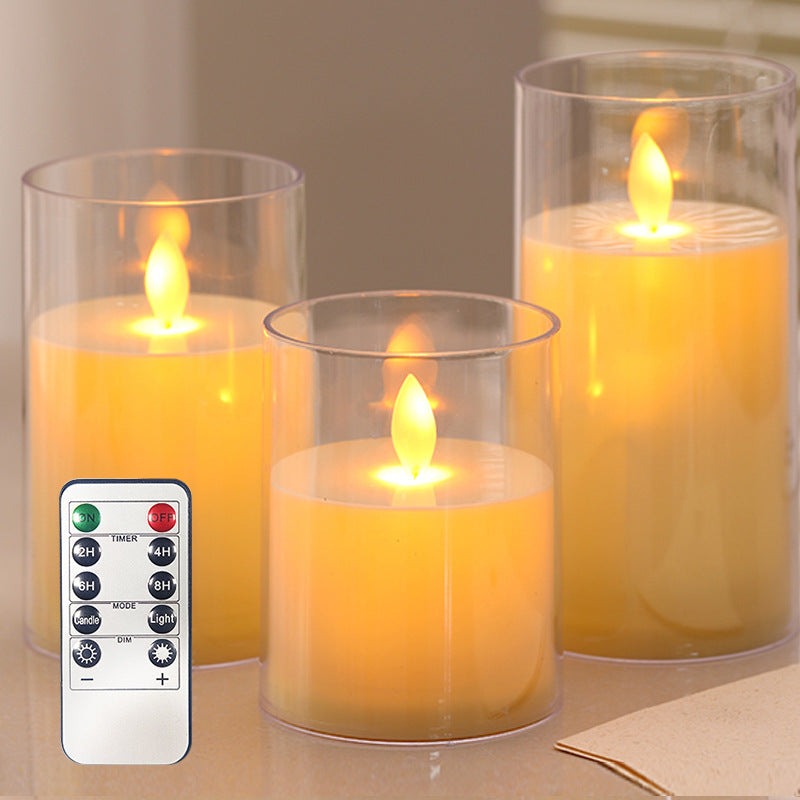 Decorative LED Candle Set with Timer