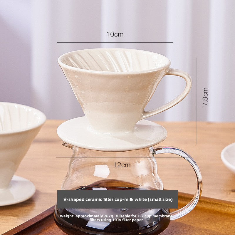 Pour-Over Coffee Dripper & Filter Set