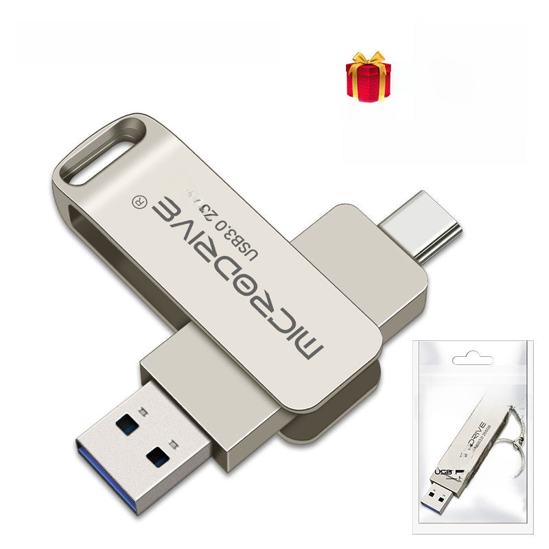 Metal USB Flash Drive Dual Type-C & USB 3.1