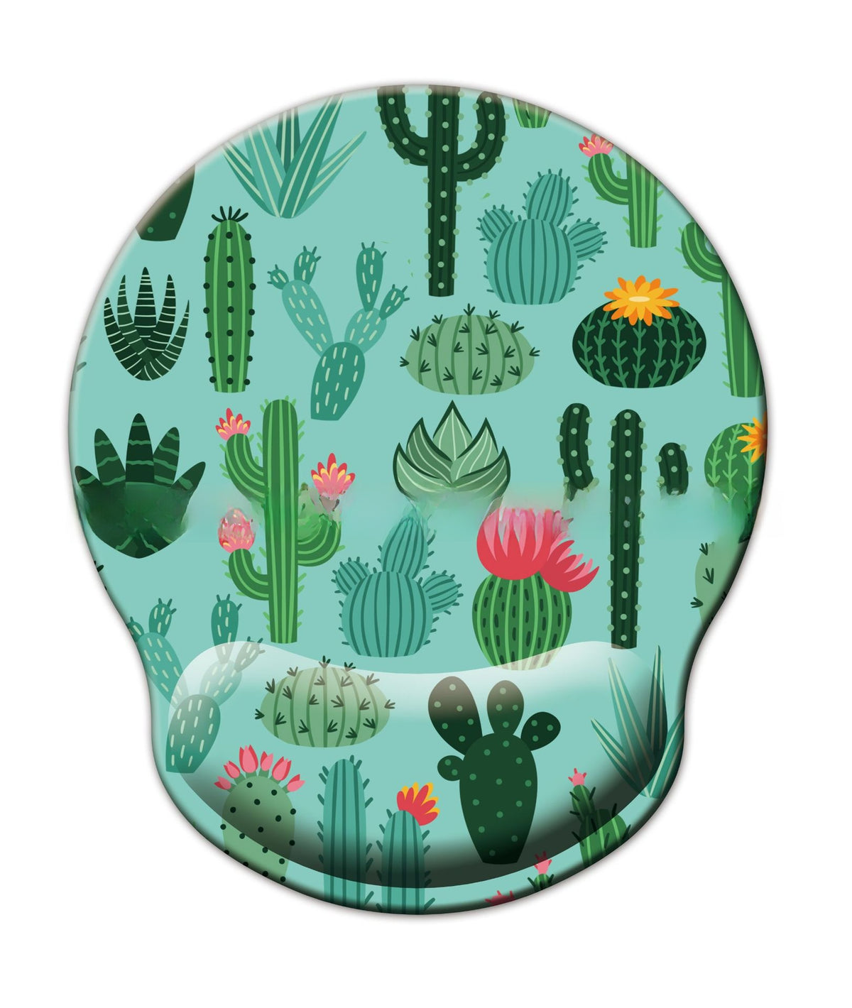 Memory Foam Mouse Pad & Wrist Rest Set