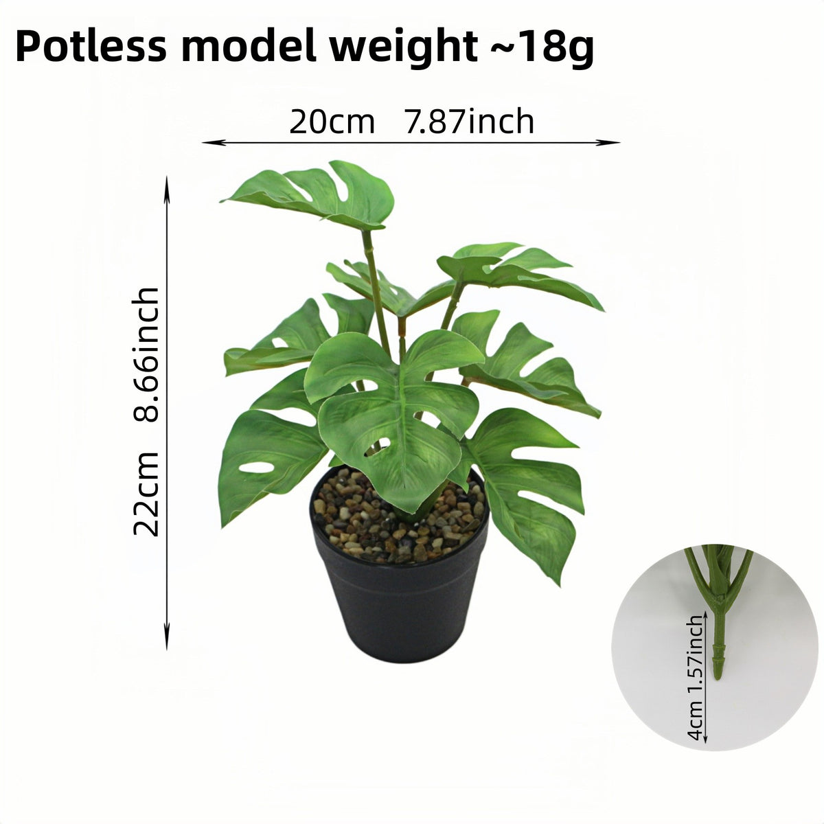 Faux Greenery Decor Set