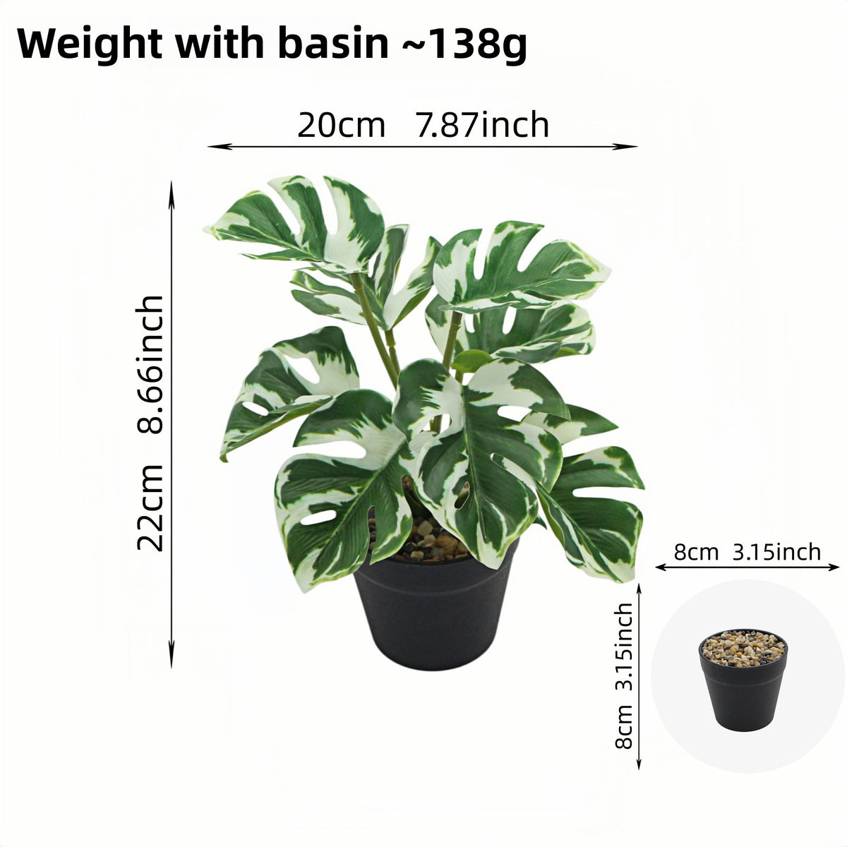 Faux Greenery Decor Set