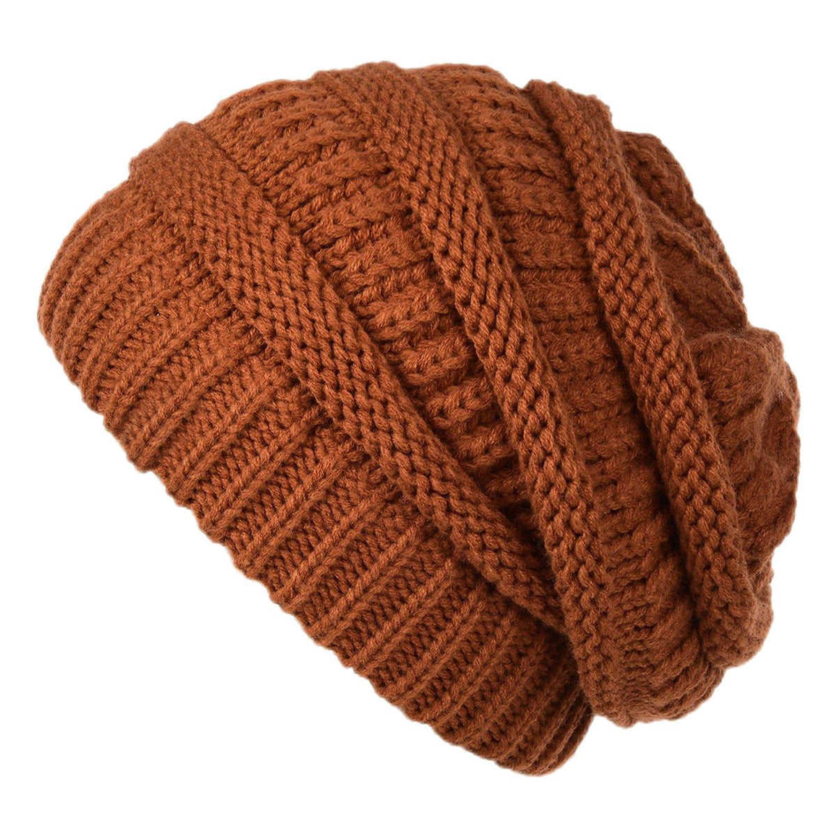 Elastic Knitted Winter Beanie Hat