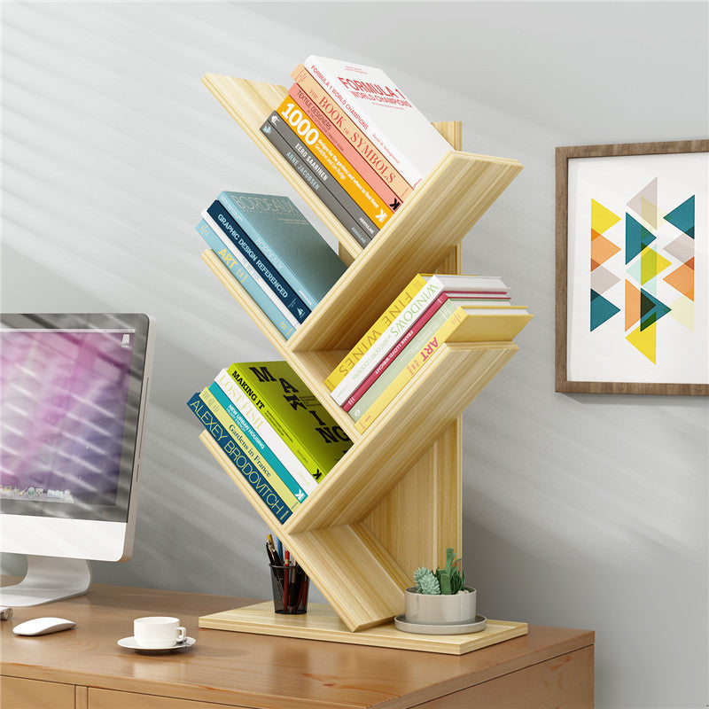 Desktop Bookshelf Multi-Layer Storage Rack