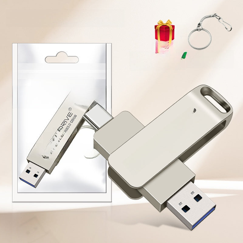 Metal USB Flash Drive Dual Type-C & USB 3.1