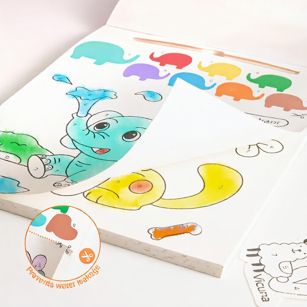 Reusable Water Coloring Book for Kids