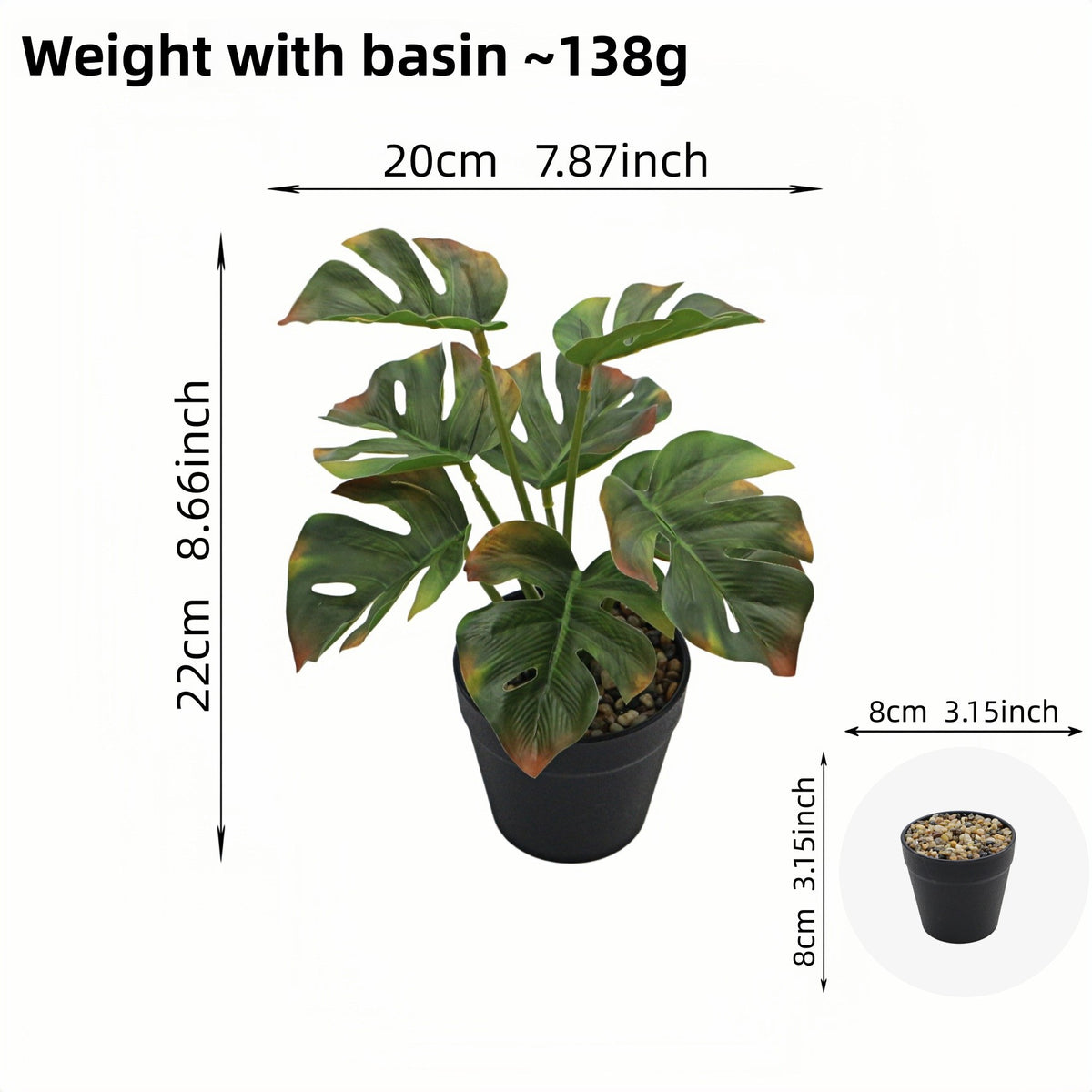Faux Greenery Decor Set