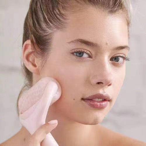 Facial Ice Roller & Gua Sha Set for Skincare