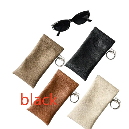 Minimalist Sunglasses Case with Cleaning Cloth