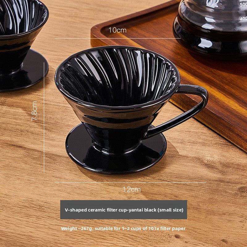 Pour-Over Coffee Dripper & Filter Set