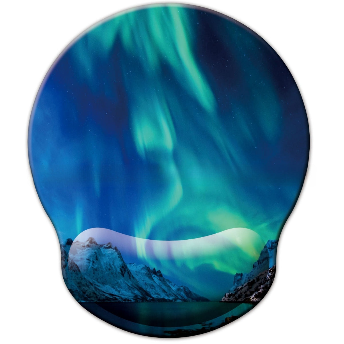 Memory Foam Mouse Pad & Wrist Rest Set