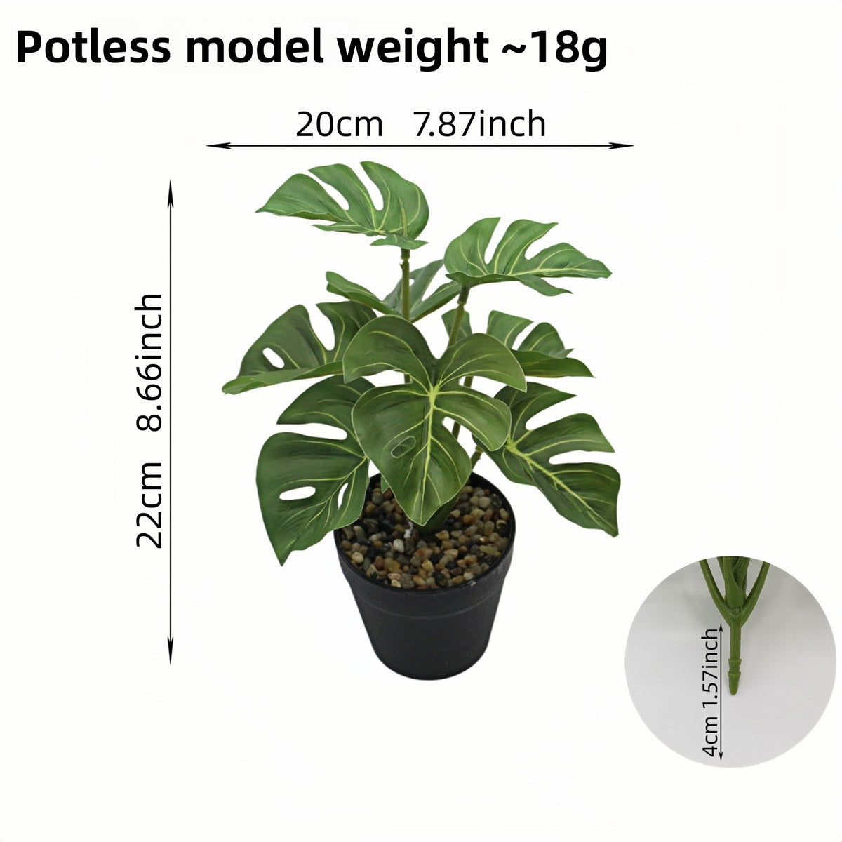 Faux Greenery Decor Set